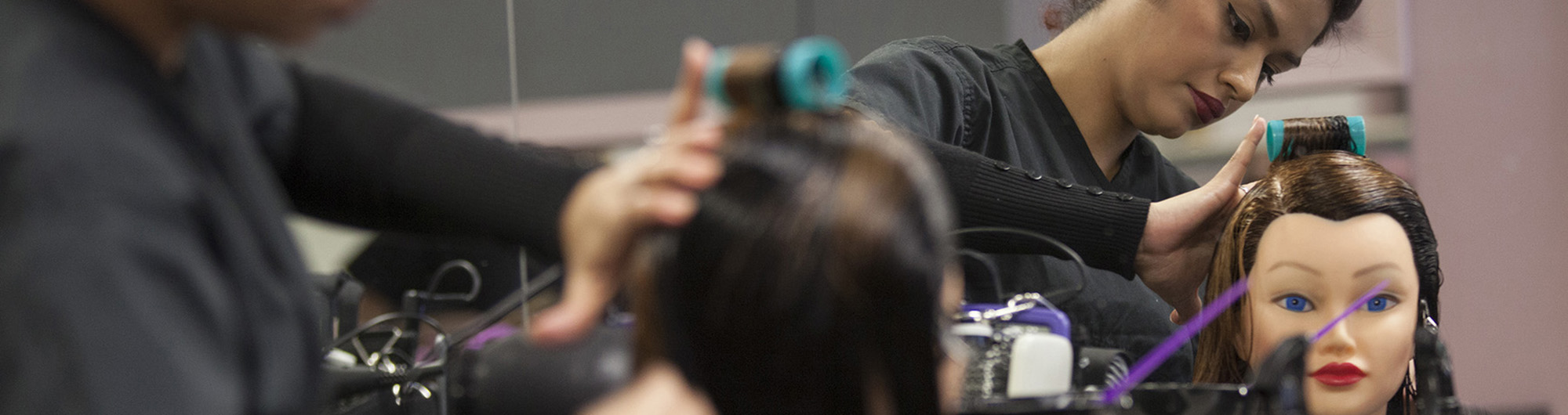 Cosmetology classroom